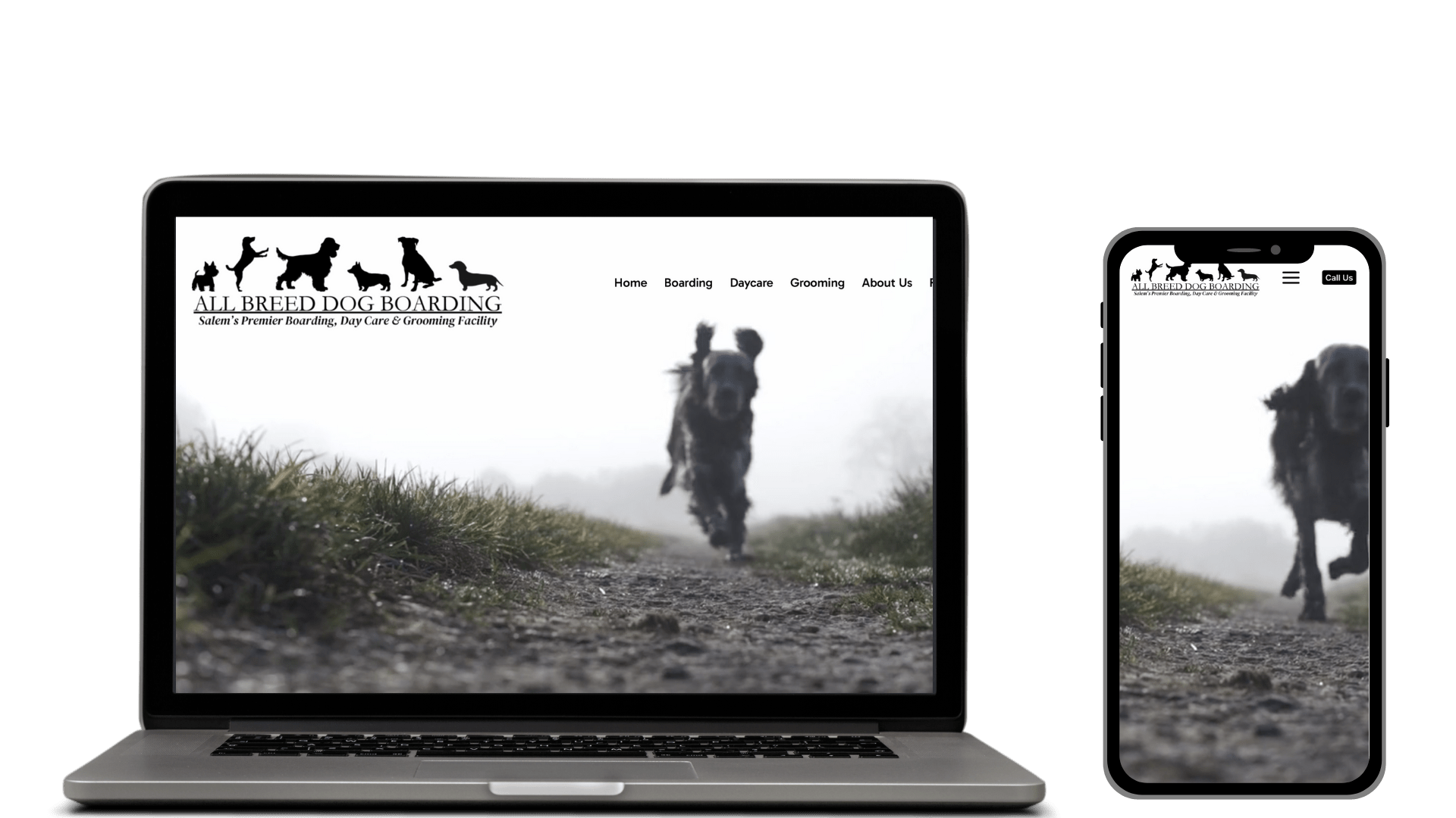 Affordable Web Design for All Breed Dog Boarding in Salem Oregon