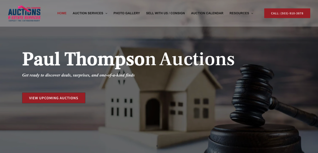 Paul Thompson Auctions paulthompsonauctions.com